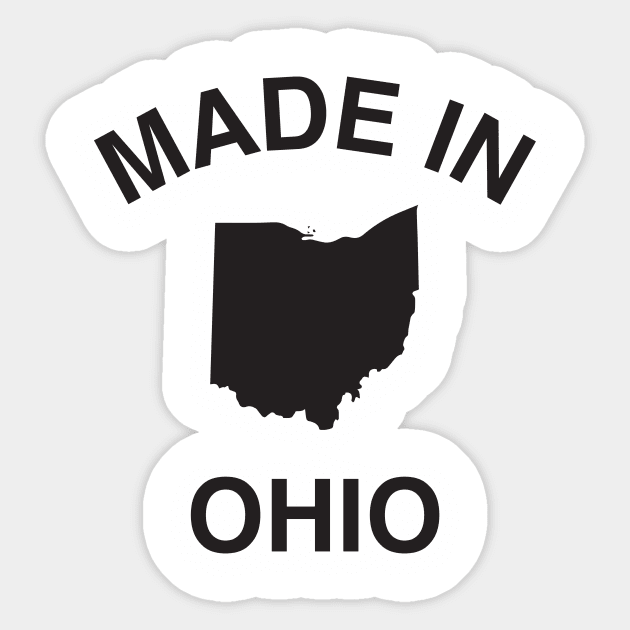 Made in Ohio Sticker by elskepress